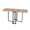 STO SKLOPIVI BRAON 65X140X75CM - 1