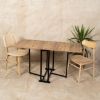 STO SKLOPIVI BRAON 65X140X75CM - 4