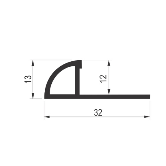LAJSNA AL. ZA KERAMIKU GER H=12mm