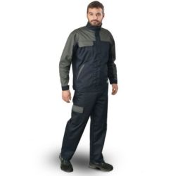 RADNA BLUZA STENBERG LAKE teget-sive boje 62