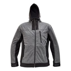 JAKNA HUYER SOFTSHELL VEL.L SIVA