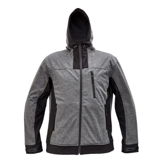 JAKNA HUYER SOFTSHELL VEL.L SIVA