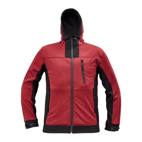 JAKNA HUYER SOFTSHELL VEL.XXL CRVENA