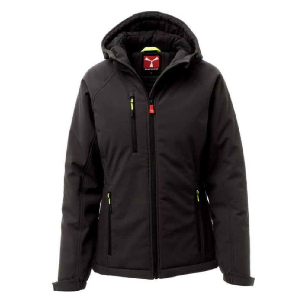 ZIMSKA SOFTSHELL JAKNA PAYPER GALE PAD  KAPULJAČA CRNE BOJE XXL