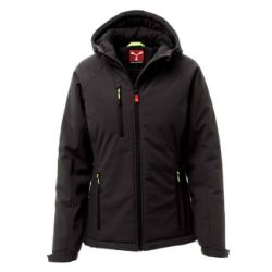 ZIMSKA SOFTSHELL JAKNA PAYPER GALE PAD  KAPULJAČA CRNE BOJE L