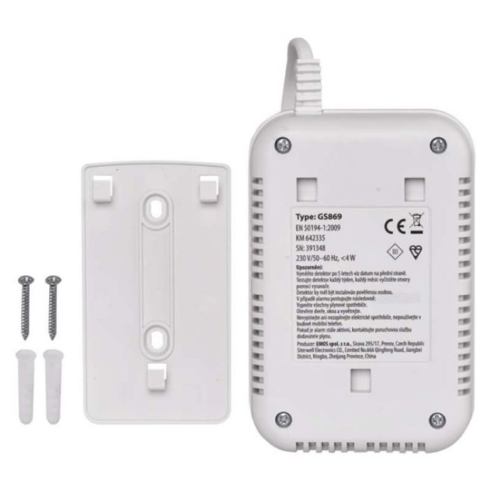 DETEKTOR PLINA GS869 NA 220V