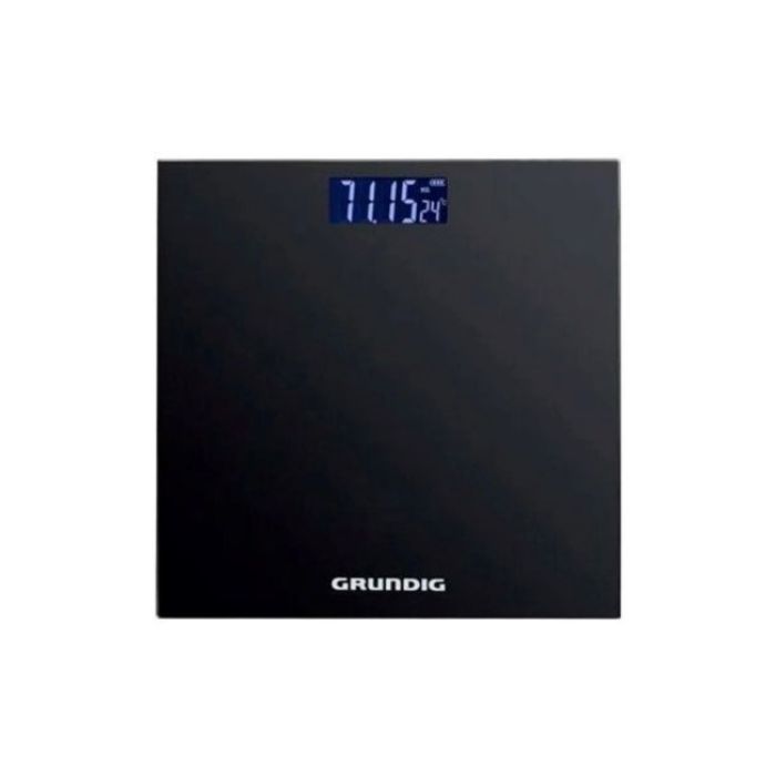VAGA TELESNA DIGITALNA 28x28x2.2CM CRNA