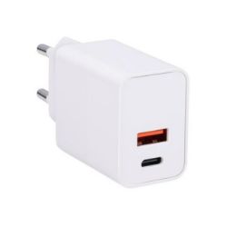 PUNJAČ ZA TELEFON 230V 20W USBA+C