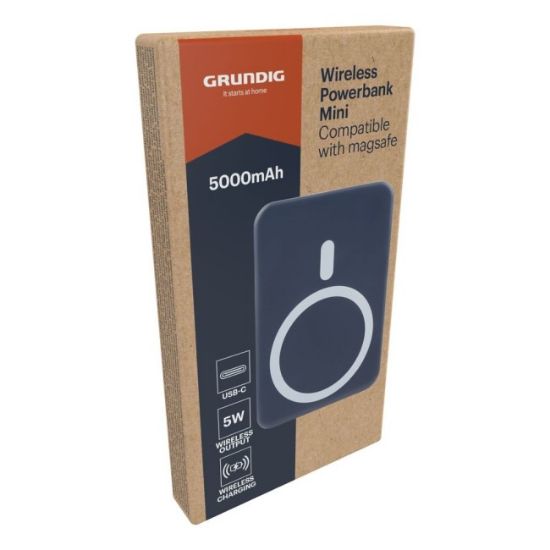 PUNJAČ ZA TELEFON PRENOSIVI MINI 5000mA PLAVI GRUNDIG