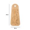 DASKA 45X19CM BAMBUS - 5