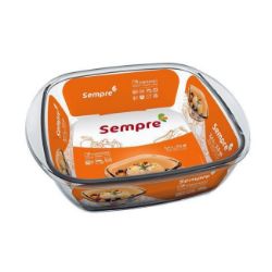 POSUDA VATROSTALNA 2.4L ČETVRTASTA , SEMPRE
