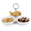 SET ZA SERVIRANJE 3 SEGMENTA 20X20X13CM - 1
