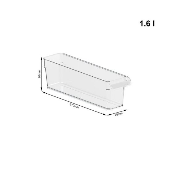 ORGANIZER ZA FRIŽIDER 1.6 l, S PREMIUM ROTHO
