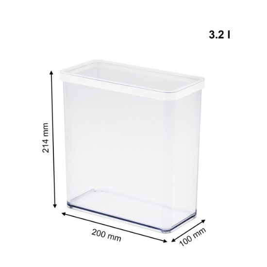 KUTIJA SA POKLOPCEM KOCKASTA 3.2 l PREMIUM ROTHO