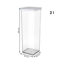 KUTIJA SA POKLOPCEM KOCKASTE  2.0 l  PREMIUM ROTHO