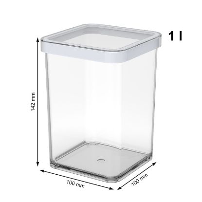 KUTIJA SA POKLOPCEM KOCKASTE  1 l PREMIUM ROTHO