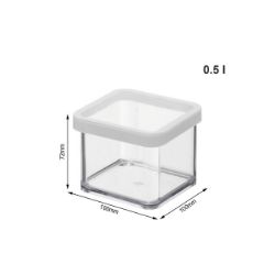 KUTIJA SA POKLOPCEM KOCKASTE  0.5 l   PREMIUM ROTHO