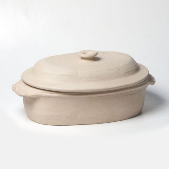 TAVČE  SA POKLOPCEM NATUR ZEMLJANI 5.5l