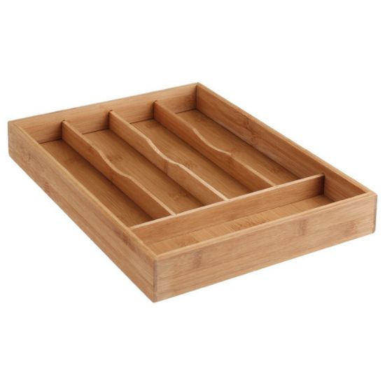 ORGANIZATOR ZA PRIBOR 34X25X4,3CM BAMBUS-FIVE