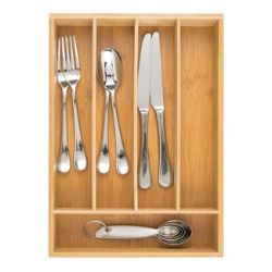 ORGANIZATOR ZA PRIBOR 34X25X4,3CM BAMBUS-FIVE