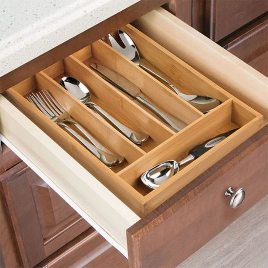 ORGANIZATOR ZA PRIBOR 34X25X4,3CM BAMBUS-FIVE