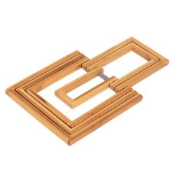 PODLOGA ZA POSUĐE NA IZVLAČENJE 34X19X1CM BAMBUS-FIVE