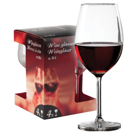 ČAŠE ZA VINO 4KOM 50CL