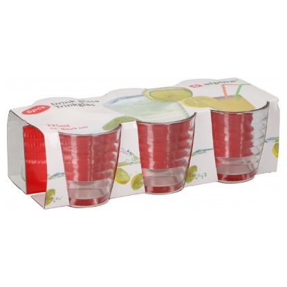 Slika ČAŠE STAKLENE 6KOM. 225ML ALPINA