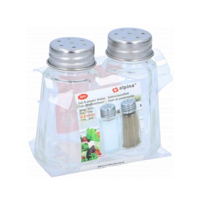 Slika SET ZA SO I BIBER 2KOMADA 3.7x7.5CM ALPINA