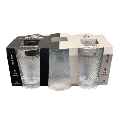 Slika ČAŠE GLASS FLUSH 200ML 6kom.