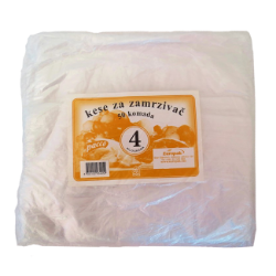 KESE ZA ZAMRZIVAČ TANJE PACCO 4kg 50/1