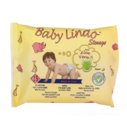 VLAŽNE MARAMICE BABY LINDO 15KOM