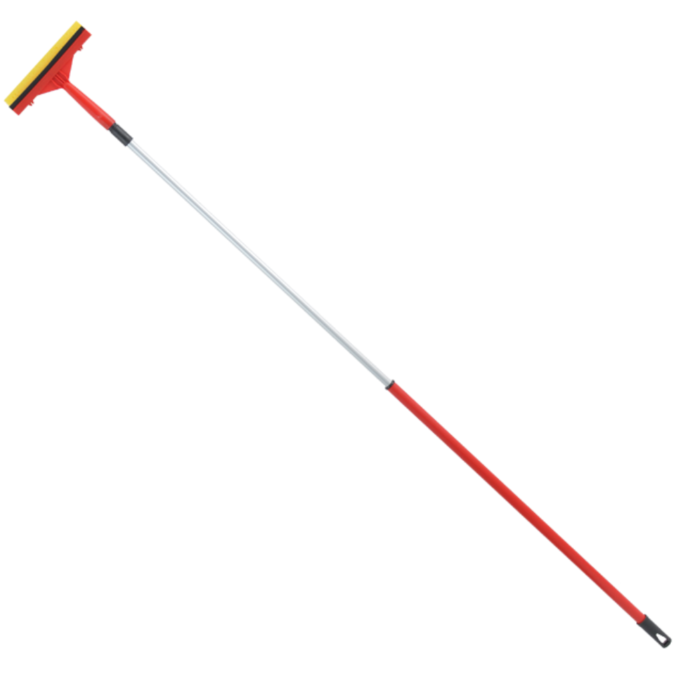 BRISAČ PROZORA 25 cm  sa sunĐerom i gumom + TELESKOPSKA DRŠKA 1,5 m