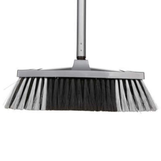 METLA SA DRŠKOM 32X6,5X127CM PP SIVA- JJA