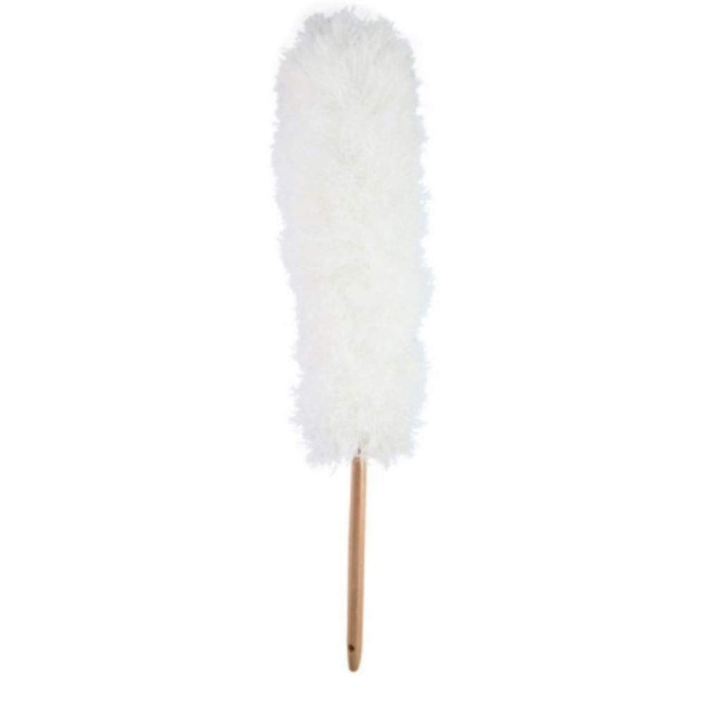 BRISAČ ZA PRAŠINU MIKROFIBER 66cm BELO/NATUR