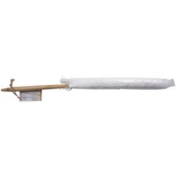 BRISAČ ZA PRAŠINU MIKROFIBER 66cm BELO/NATUR