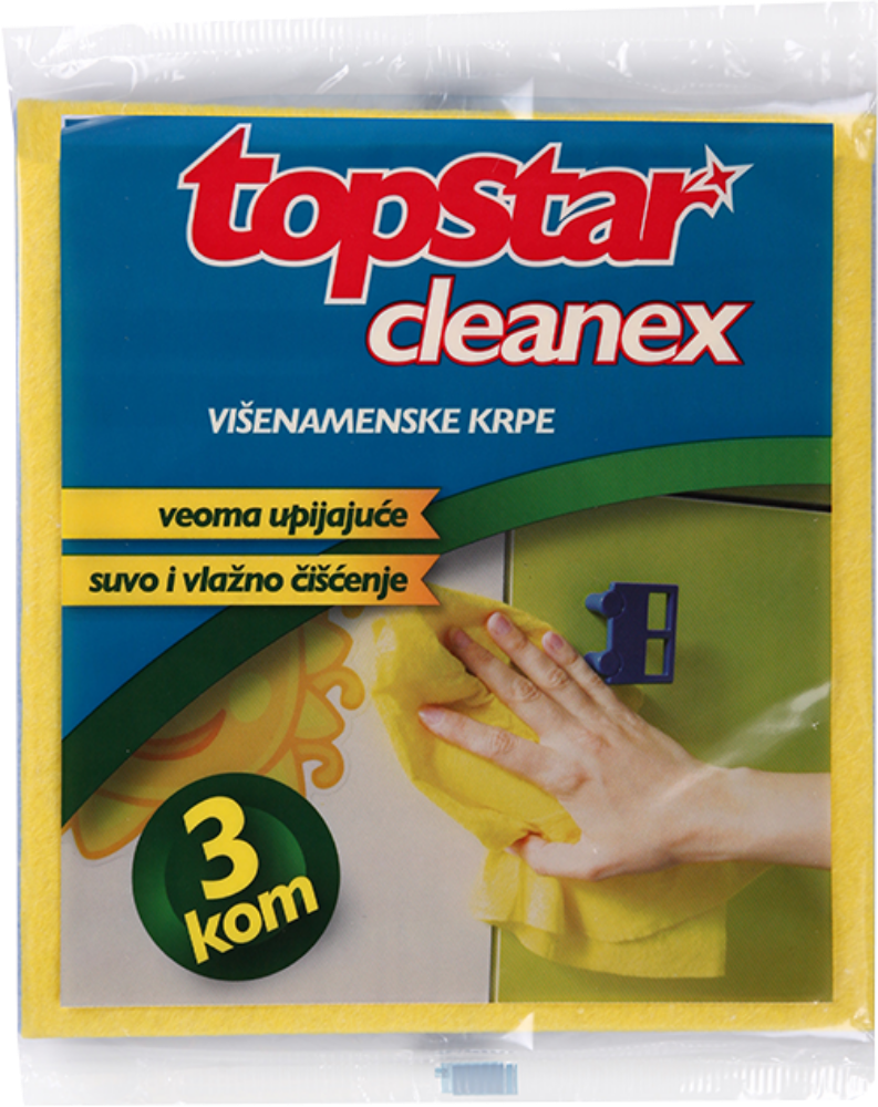 VIŠENAMENSKA KRPA 3/1-CLEANEX"TOP-STAR"