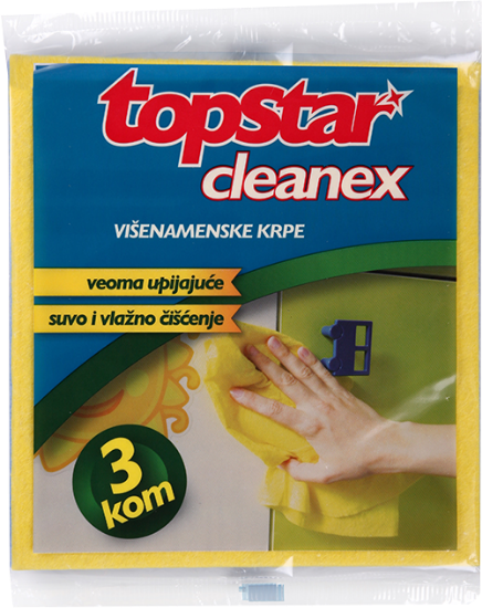 VIŠENAMENSKA KRPA 3/1-CLEANEX"TOP-STAR"