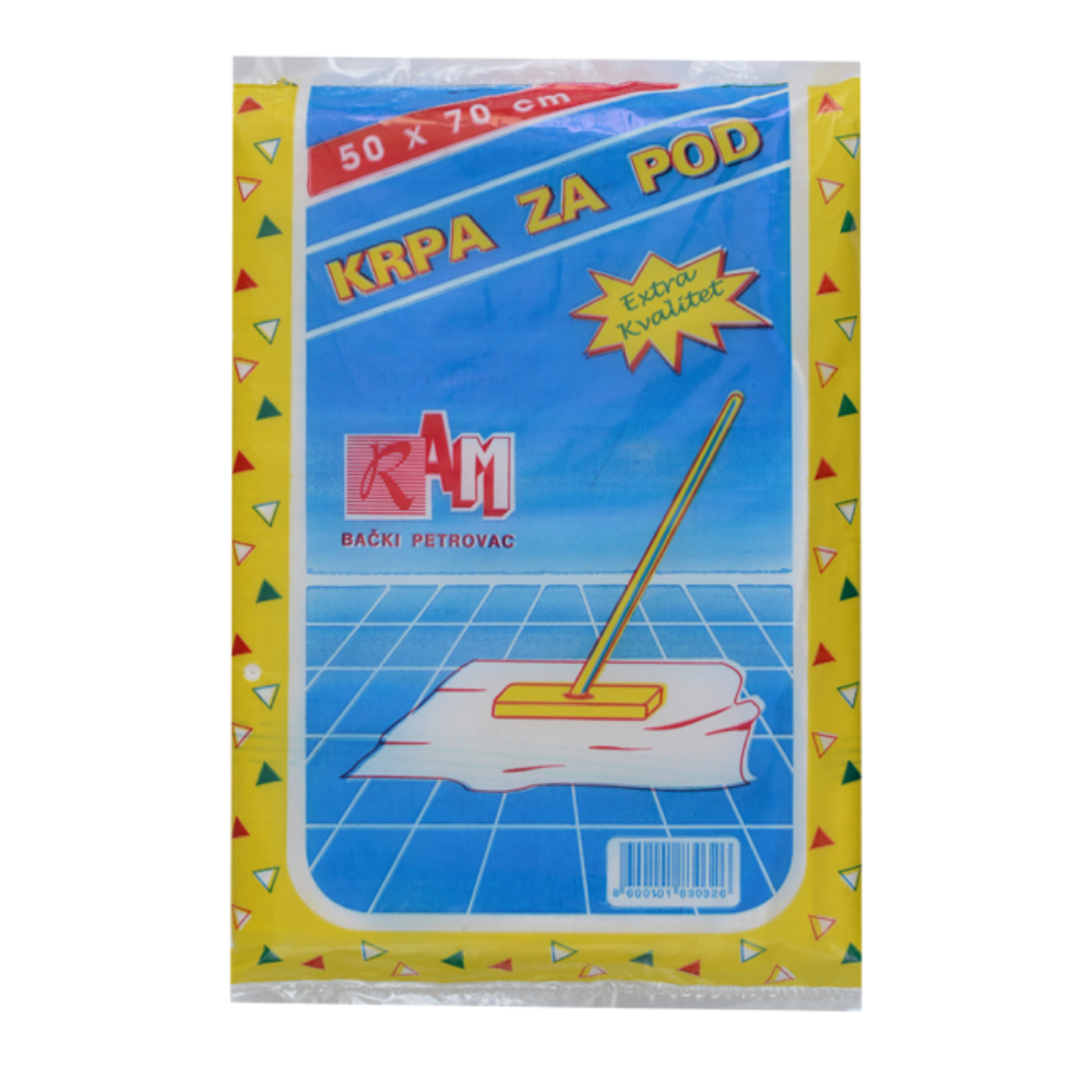 PAMUČNA KRPA ZA POD 50x70 cm