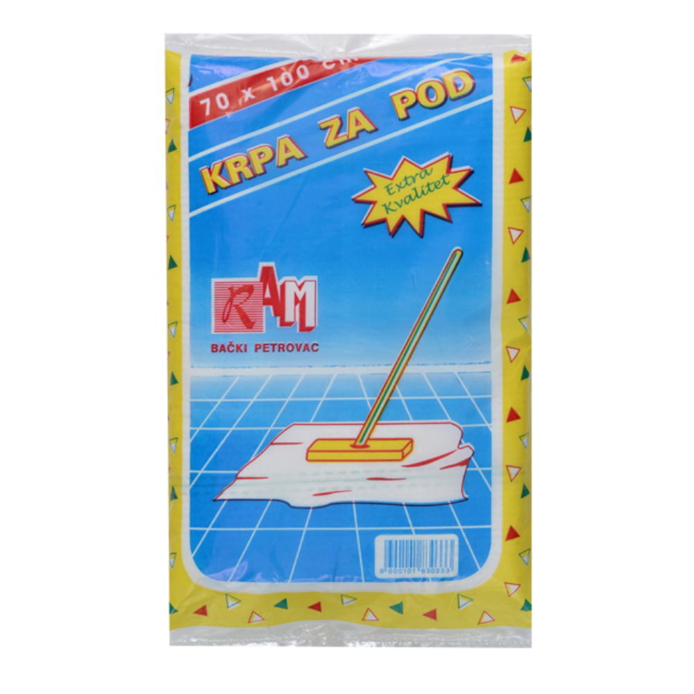 PAMUČNA KRPA ZA POD 70x100 cm