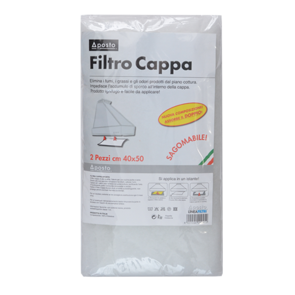 FILTER ZA KUHINJU 2 kom. (za aspirator) 40x50 cm@