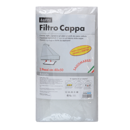 FILTER ZA KUHINJU 2 kom. (za aspirator) 40x50 cm@