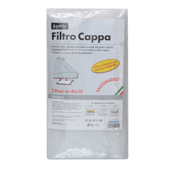 FILTER ZA KUHINJU 2 kom. (za aspirator) 40x50 cm@