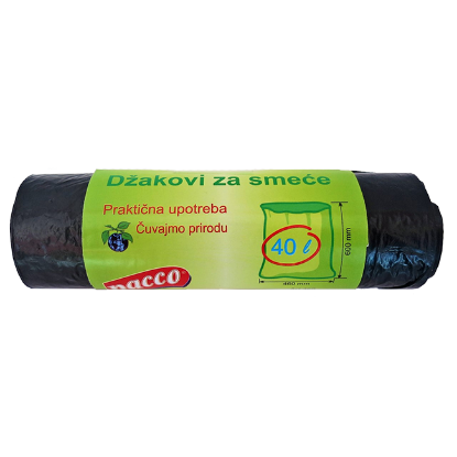 Slika KESE ZA SMEĆE PACCO 460X600-40l 10/1