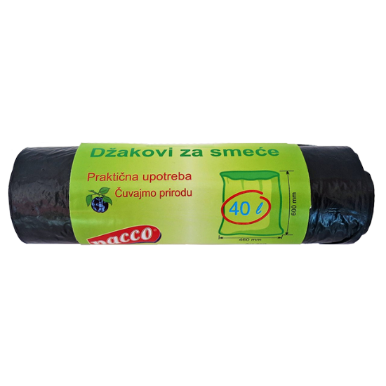 KESE ZA SMEĆE PACCO 460X600-40l 10/1