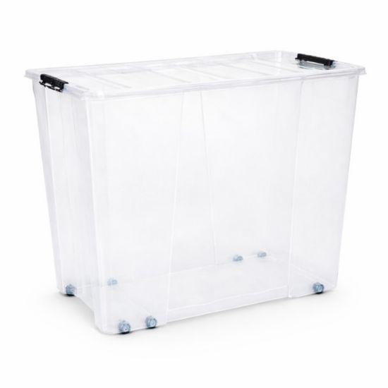 KUTIJA JOLLY PVC SA TOČKIĆIMA 100L PROVIDNA DEA