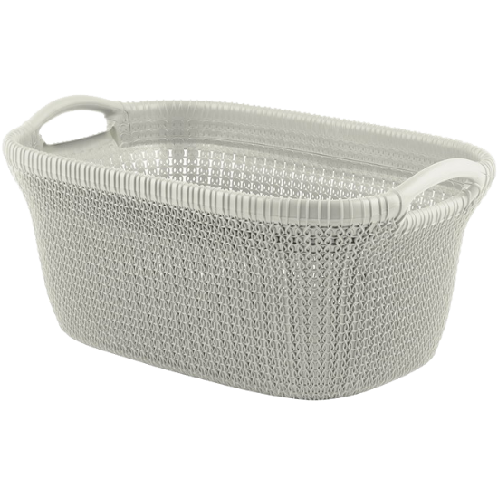 KORPA ZA VEŠ 40L BELA 595X385X270