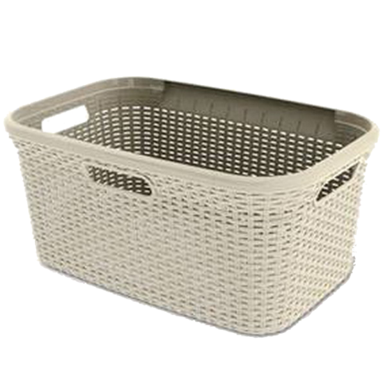 KORPA ZA VEŠ 60L KREM 448X341X615