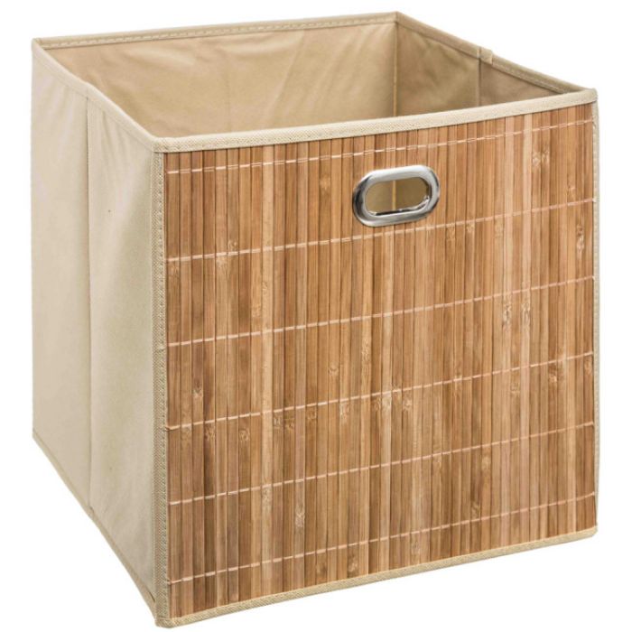 KUTIJA BAMBUS NATURAL  31 x 31 x 31cm