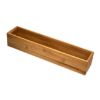 KUTIJA BAMBUS PRAVOUGAONA KUHINJSKA 8X38X7CM- JJA - 1